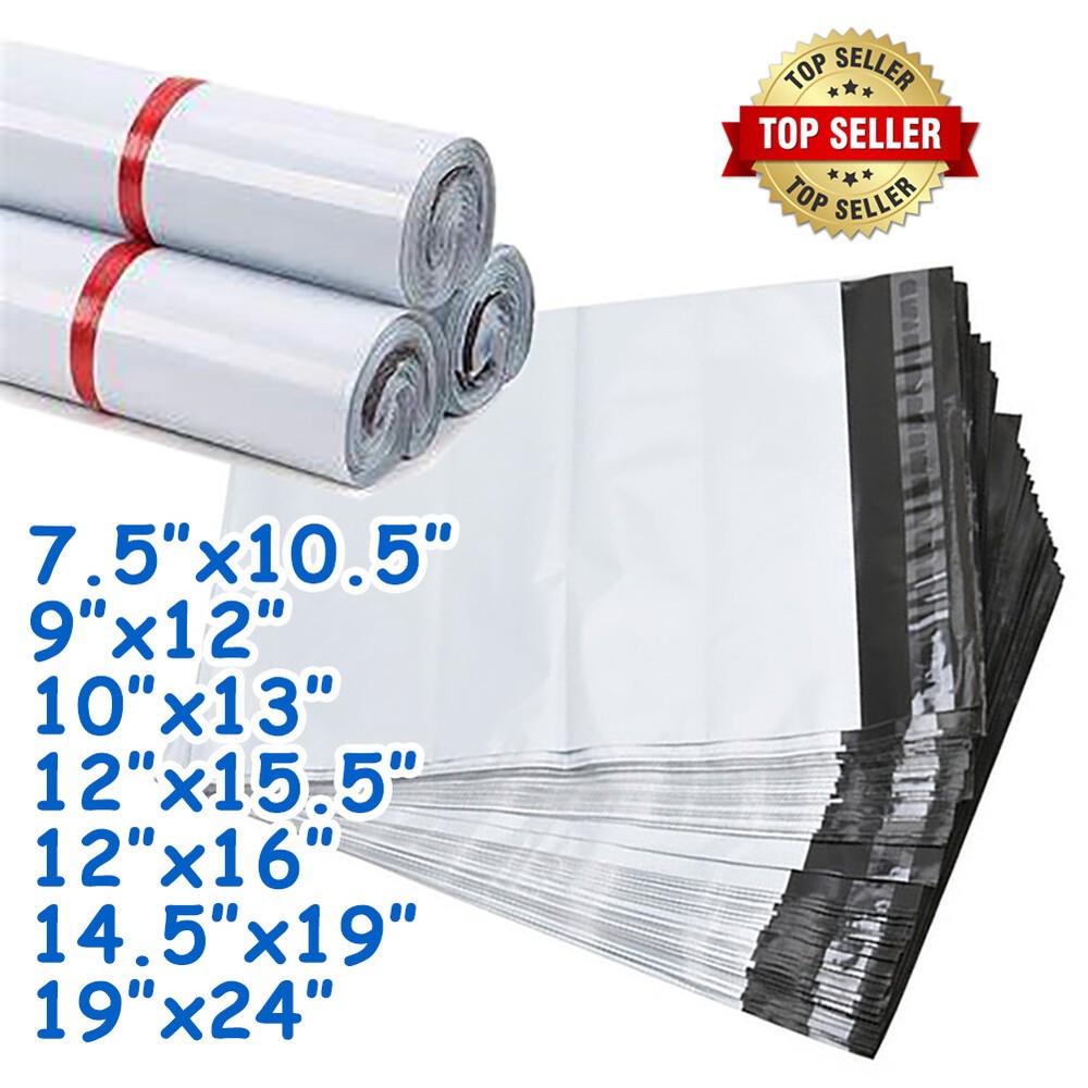 Poly Mailers Shipping Bags Envelopes Premium Bags 9×12″ 10×13″ 12×15.5″ 14.5×19″