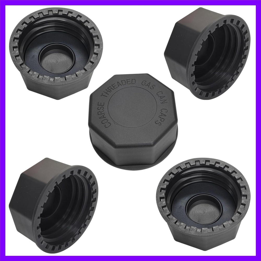 5 Gallon Gas Can Cap Replacement Fits Most 1/2/3/5 Gallon Gas Cans | Portable…