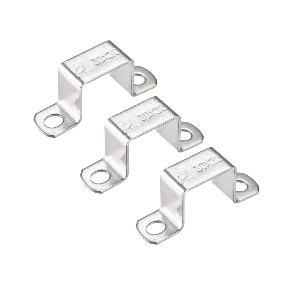 6pack U Shaped Connector Bracket 28 x 32mm 304 Stainless Steel