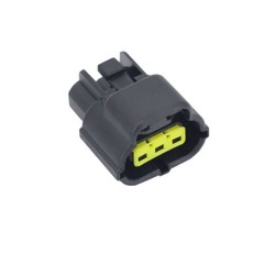 CAR MOTORCYCLE WATERPROOF 3 PIN ELECTRICAL 1.8MM AWG WIRE CONNECTOR PLUG