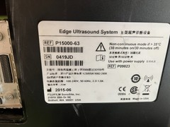 SONOSITE EDGE 2015-06 WITH TWO TRANSDUCERS AND ORIGINAL CART