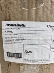 (96) Carlon A240E2 3/4″ ENT Coupling Thomas&Betts