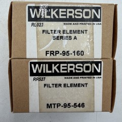 2pk Wilkerson FRP-95-160 & MTP-95-546 Compress Air Filter Element 5 & .01 Micron