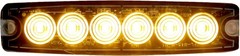 Buyers Products 8892200 5 Inch Amber Ultra‑Thin LED Strobe Warning Light,