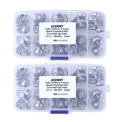Dental M Series Bands Buccal Tube Prewelded 1st Molar Roth 0.022 36#-40+# U/L