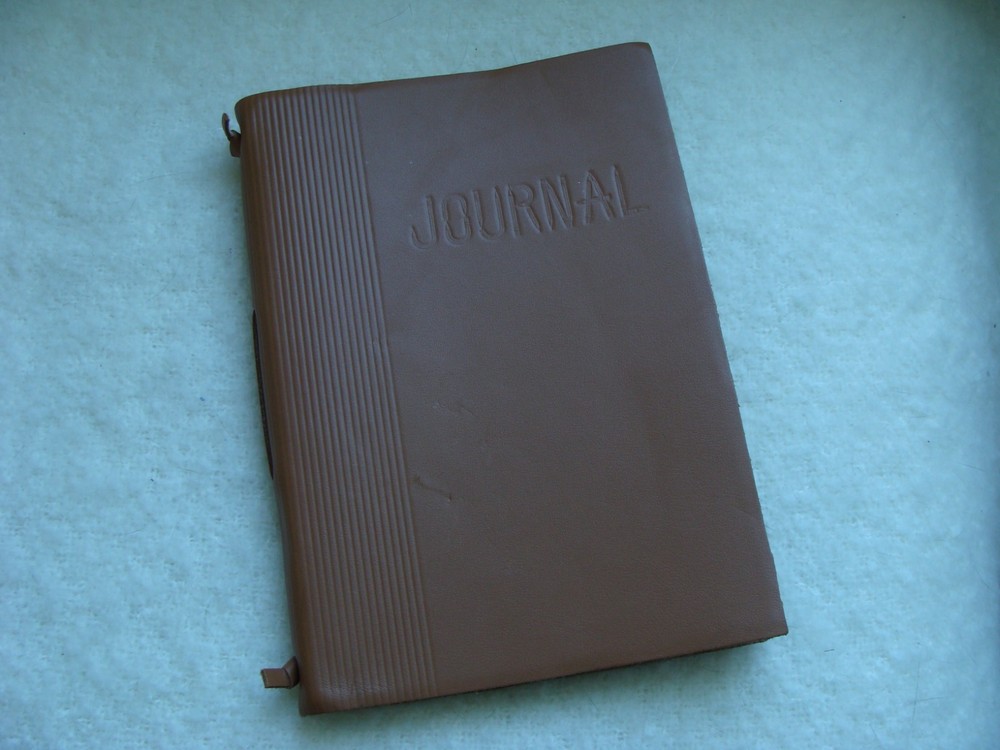 Journal leather handmade in Italy writing book