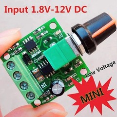 2pcs PWM Low Voltage Motor Speed Controller DC 1.8V 3V 5V 6V 12V 2A 1803BK 18…
