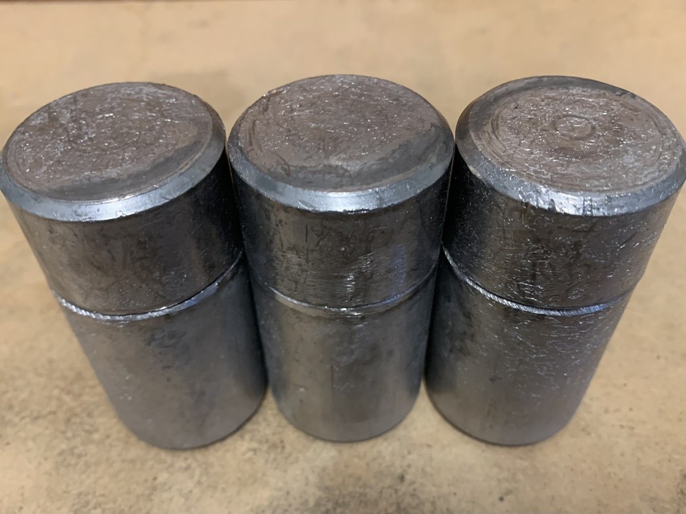 (3)LEAD PIGS RADIOACTIVE MATERIALS SOURCES MINERALS STORAGE Pb containers