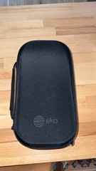 ENGRAVED Eko core 500 digital stethoscope: black & champagne. With Case and Box.