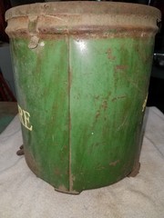 John Deere Vintage Antique 2-Row Corn Bean Seed Planter seed Box original