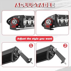 Mounting Bracket, 4PCS Universal Side Mounted Brackets Kit for Singl Size: 3MM