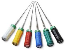 Dentsply Maillefer READY STEEL H-Files 21mm/25mm/31mm, All Sizes (6 Files/pack)