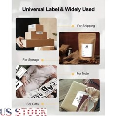 500 4″ x 6″ Fanfold Direct Thermal Shipping Labels for Zebra & Rollo Printers US
