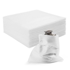 50 Pack 8×8 Inch Cushion Foam Pouches Wrap Sheets for Fragile Items Shipping