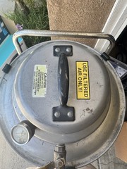 Air Gas International AV-15APSS Pneumatic Hazardous Site Canister Vacuum