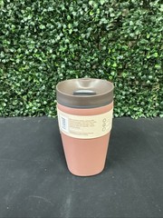 Owala SmoothSip Slider Insulated Stainless Steel Coffee 12 Ounces, Cozy Cocoa