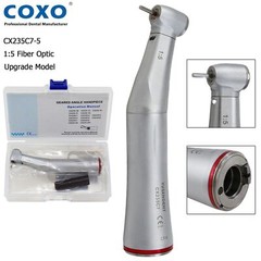 COXO Dental Optic Fiber 1:5 Contra Angle Handpiece CX235C7 C7-5 Standard Head