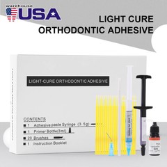 Dental Bracket Braces Glue Ortho Bonding Light Cure Resin/LED Light Cure Lamp