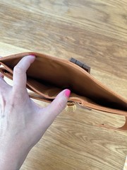 Gillio Firenze Pocket Mia Cara Undyed Epoca Leather with Amica Misprint