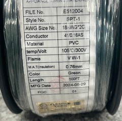 Aniai SPT-1 18/2 Low Voltage Landscape Lighting Copper Wire – 500 Feet Green …