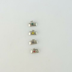 40Pc Dental Orthodontic Molar Buccal Tube Bracket MBT Roth 022 1st /2nd Bondable