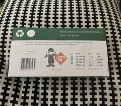 Safety Zone Vinyl Exam Gloves Clear Large [Box of 100] GVP9-sm-1c Latex Free