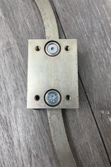 S-Shaped Compact Linear Rail Guide System w/Sliders (Part# Unknown)