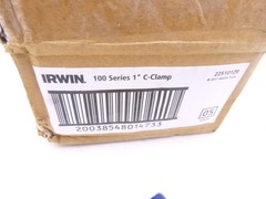 5 Pack Irwin 225101ZR Quick-Grip 1″ C Clamp Regular Duty Standard Depth