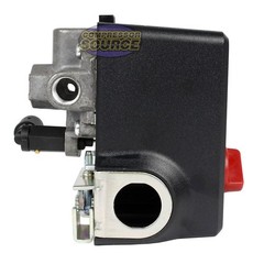 4 Port Air Compressor Pressure Switch Control Valve 140-175 PSI Import Style