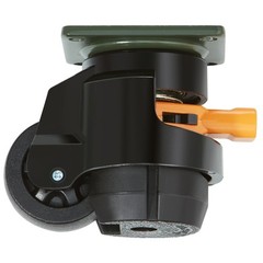 VEVOR Leveling Casters Adjustable Nylon Plate Mounted Caster 1100 lbs Set of 4