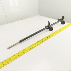 6″ OD x 36″ OAL Sewage Agitator Stirrer Mixer Impellor 3-Blades 5/8″ Shaft