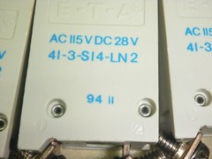 1 E-T-A Circuit Protection and Control 41-3-S14-LN 2 – 70 AMP AC 115V DC 28V