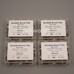50 Sets Dental Tubos Bucales Buccal Tube 1st 2nd Molar Roth/MBT 022 Mesh Base