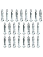 M4x38mm Hollow Wall Anchors Molly Bolts Drywall Ceiling Fixings Plugs 25 PCS