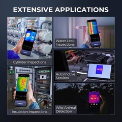 TC001 High-Resolution Thermal Camera – 9 Color Palettes for Enhanced Clarity