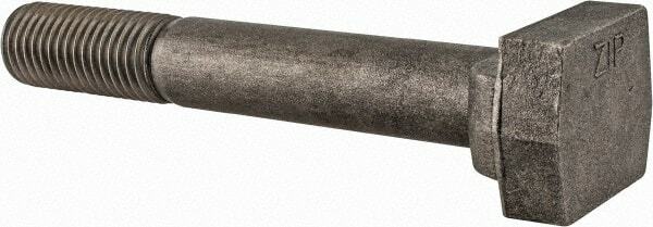 Value Collection 7/8-9, 2″ Thread Length, 7/8″ Slot Width, Uncoated, Steel T …
