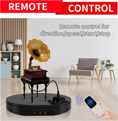 19.7In/50Cm Large Motorized Rotating Display Stand,400Lb Capacity Electric Rotar