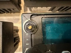 (17) HARRIS MACOM CH-721 Control Head M5300/M7300 RADIOS CU23218-0002 PARTS ONLY