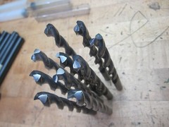 Guhring 2601 10.0 bright coat solid carbide parabolic jobber drill 10mm (@D21)