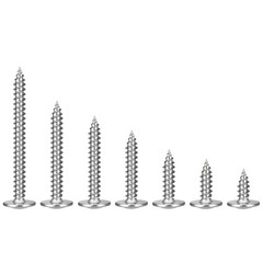 BNUOK #8 x 1-1/2 Inch Wood Screws Phillips 8 x 1-1/2″, Silver 0.5lb Box