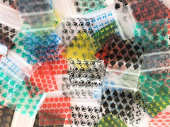 1000pcs 2”x2” Mini Ziptop Bags – 10 Styles, Random Mix Chosen! (10 styles x 100)