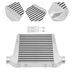 Universal 18″x13″x3″ Turbo Aluminum Front Mount Intercooler 2.5″ Inlet Outlet