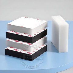 White Solid Silicone Sheet Self Adhesive 1mm-50mm Thickness | 50mm-200mm Length