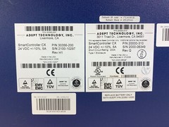 Adept Technology SmartController CX 30356-200 Rev:H1 + 20000-310 Rev:Q & Memory