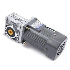 Worm Gear Reducer Gearbox Motor AC 110V 120W Gearmotor Worm Gear Motor
