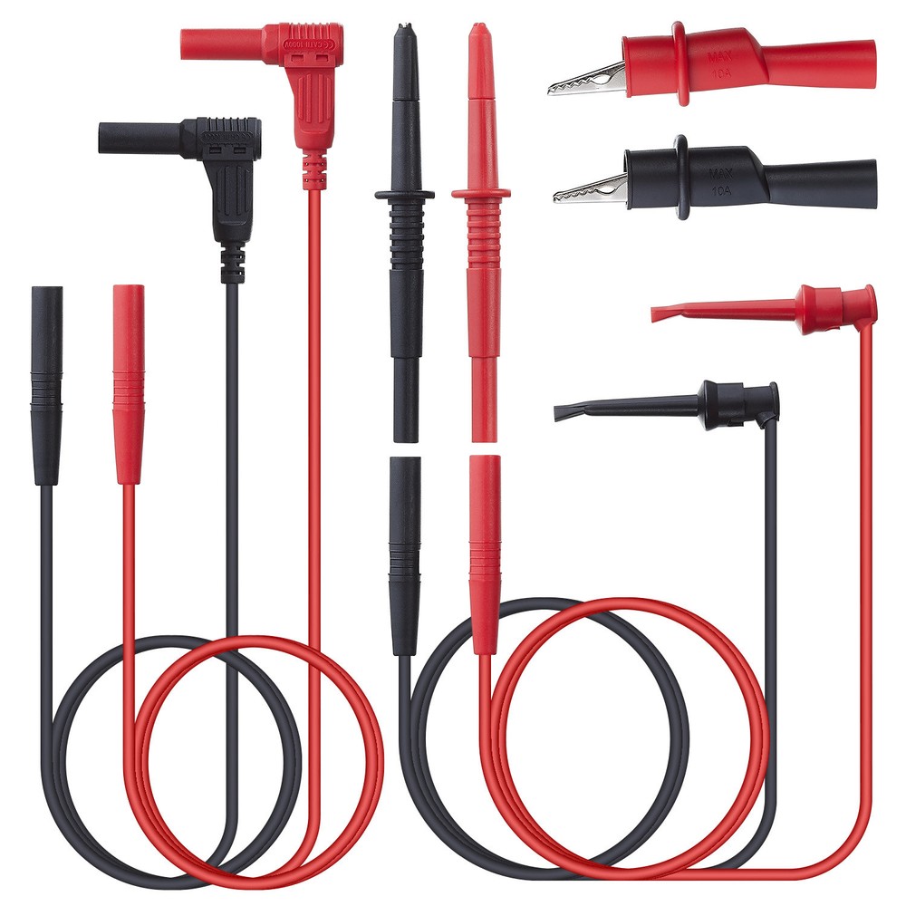 WGGE WG-012 Electronic Test Lead Kit with insulation alligator clips,Multimeters