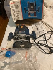 Bosch Plunge Router 1613EVS Variable Speed 11 Amp 115V Heavy Duty USA Box +Bit