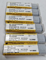Kennametal SC Countersink HCS7102678 KC7315 R6115-6014 Solid Carbide QTY: 6