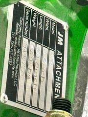 JMA 48in Mini Excavator Brush Rake 4.5-6.5 Ton 45mm Pin-On Land Clearing Grapple
