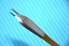 3 T/C GERMAN GRADE ADSON BROWN TISSUE FORCEP 4.75″ WITH TUNGSTEN CARBIDE INSERT